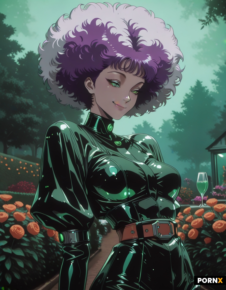 woman solar punk
