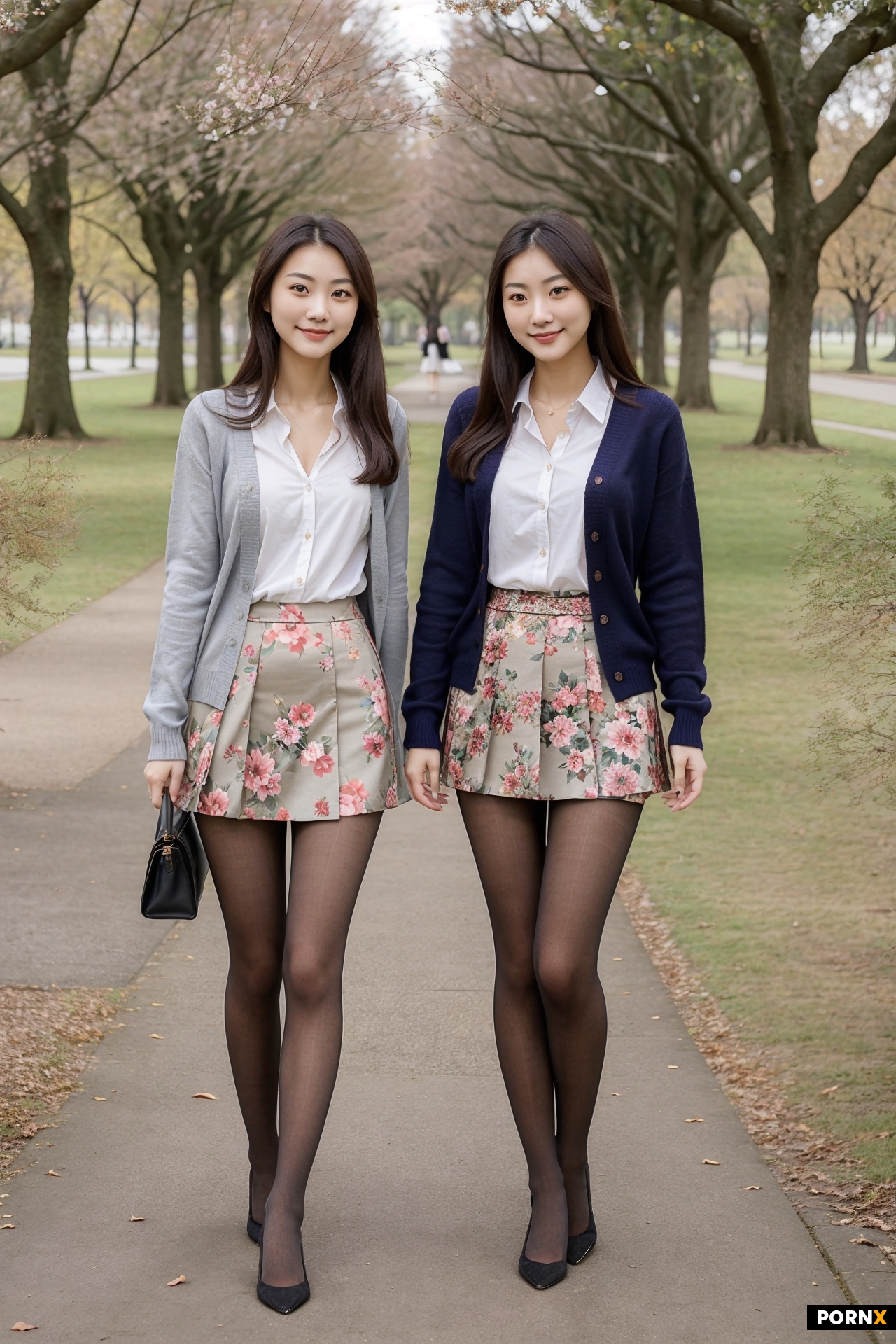 two women