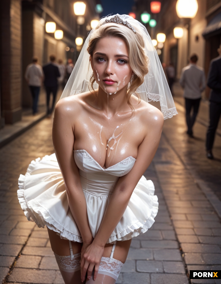 cute and beautifuf bride