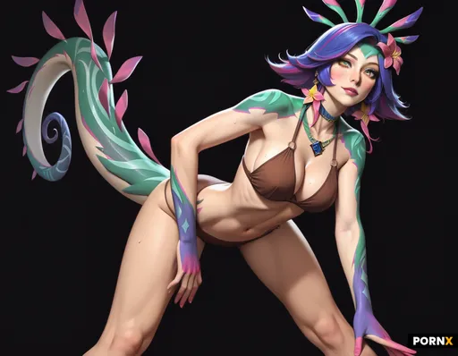 SilkyNeeko short dark hair