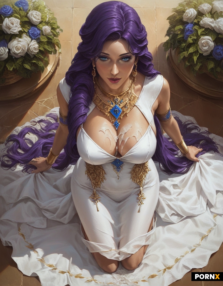 violet hair