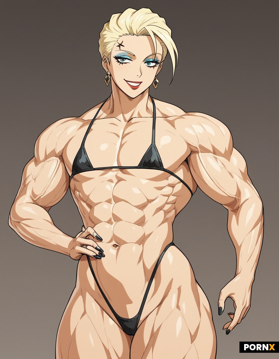 Beautiful female bodybuilder