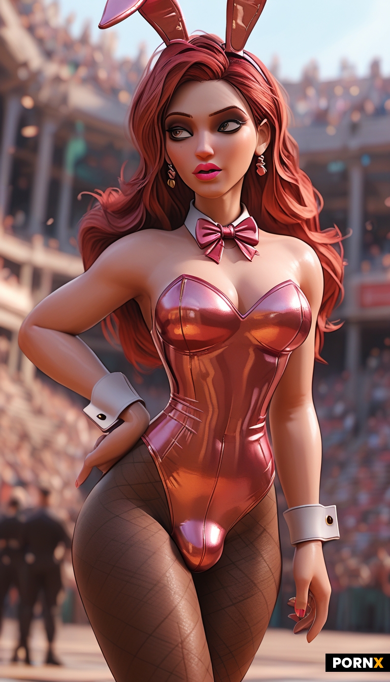 pink leotard 1