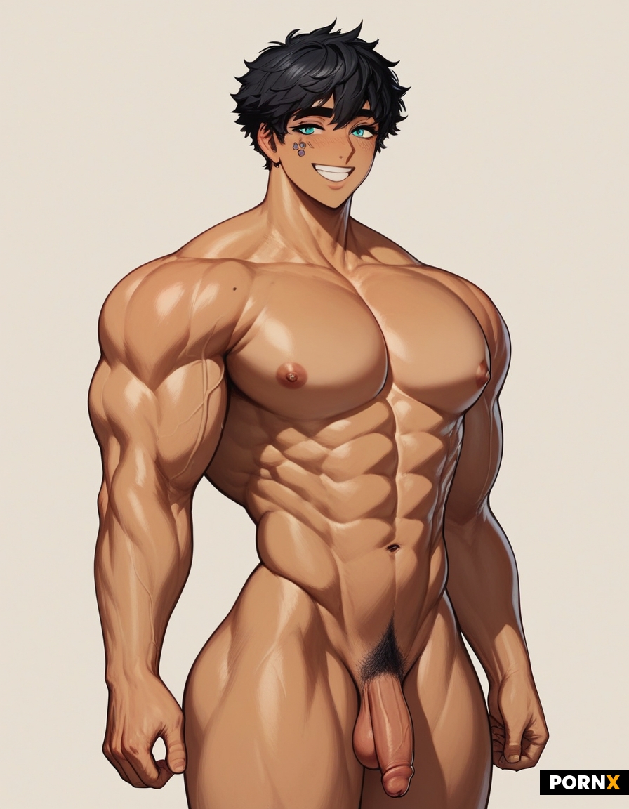 Jacked up broad thicker Masculine muscle steroid bodybuilder