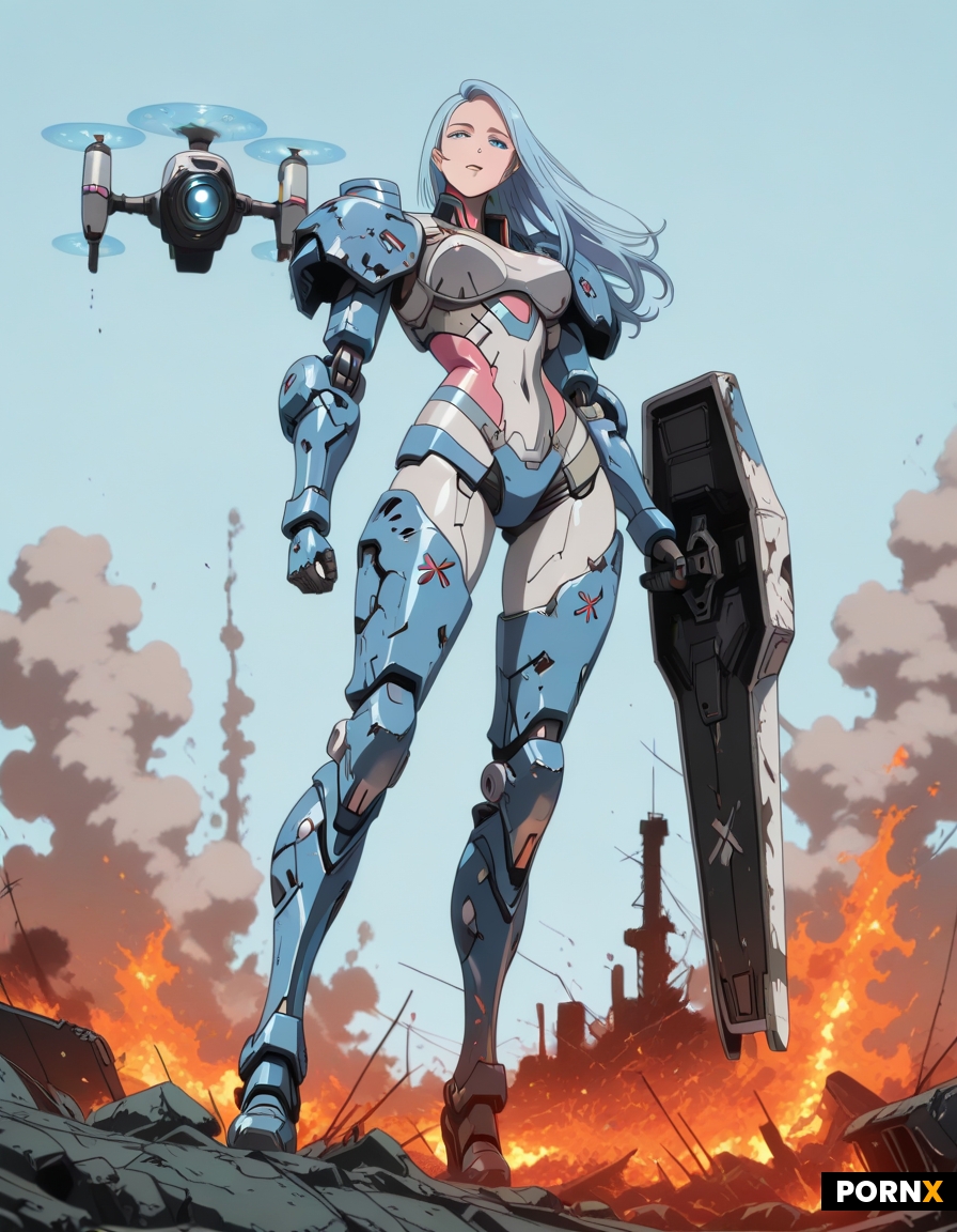 japanese mecha style woman