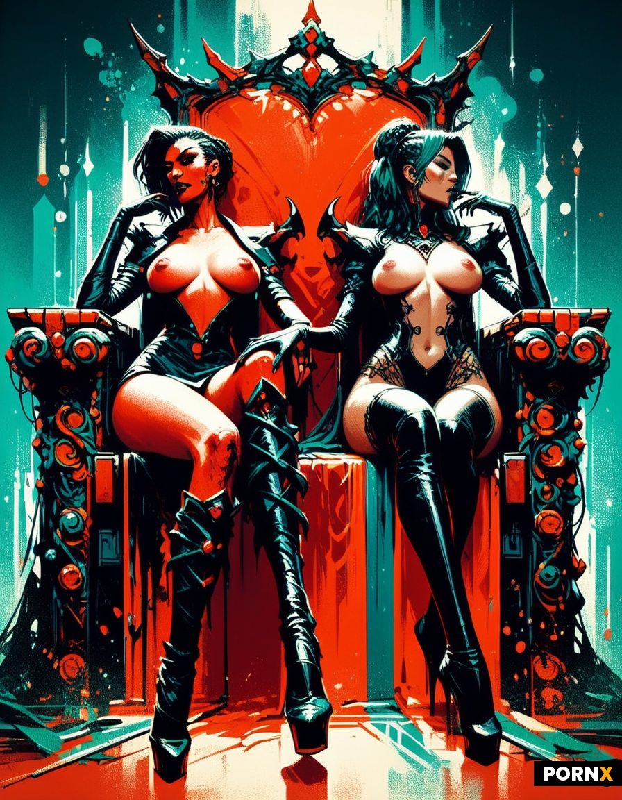 2 females