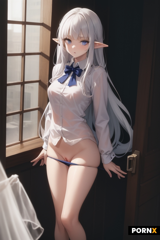 A tall modern elf in her 20s close to 30 years old