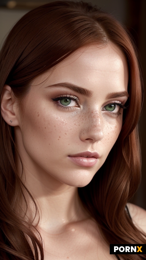 Image of a gorgeous red head woman with her fair
