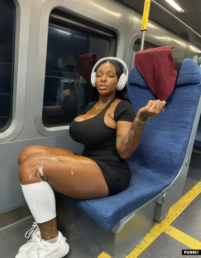 African black Woman with tight dress