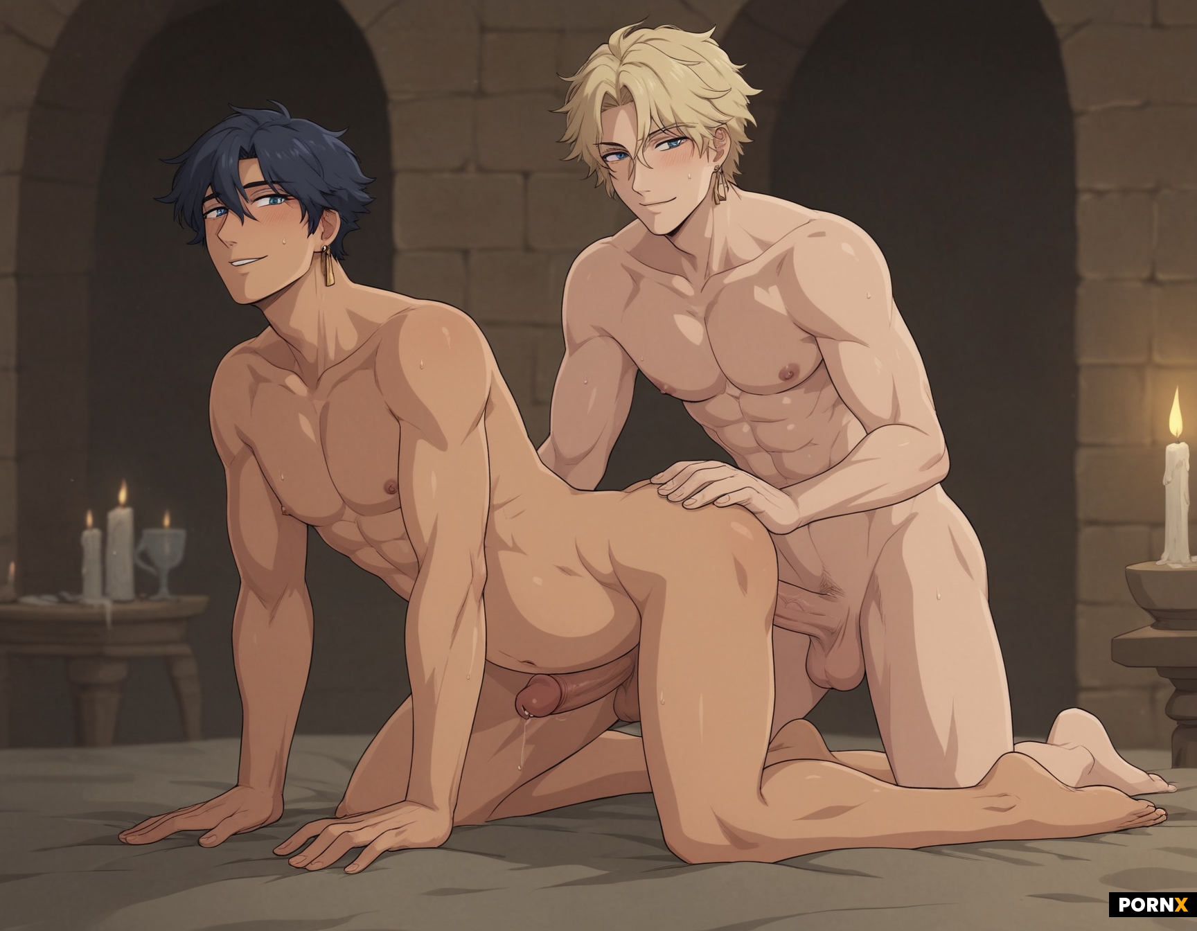 two men lovers