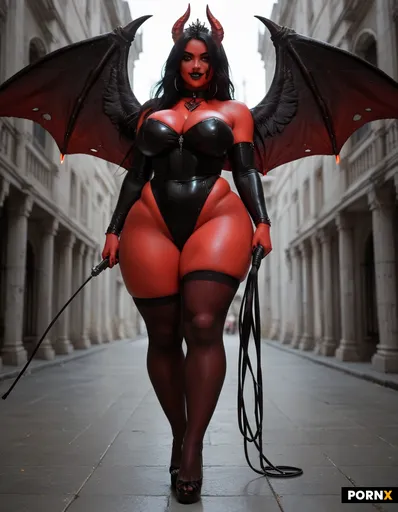 Sexy chubby model