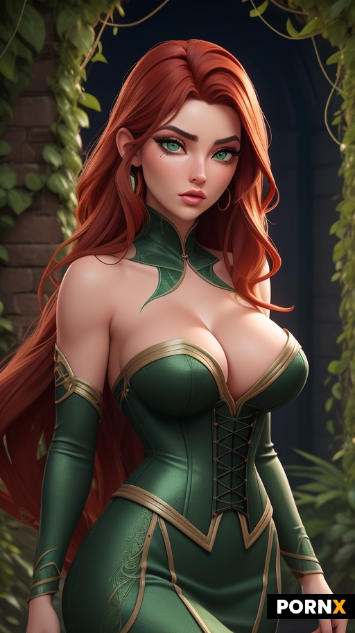 A beautiful woman with smooth