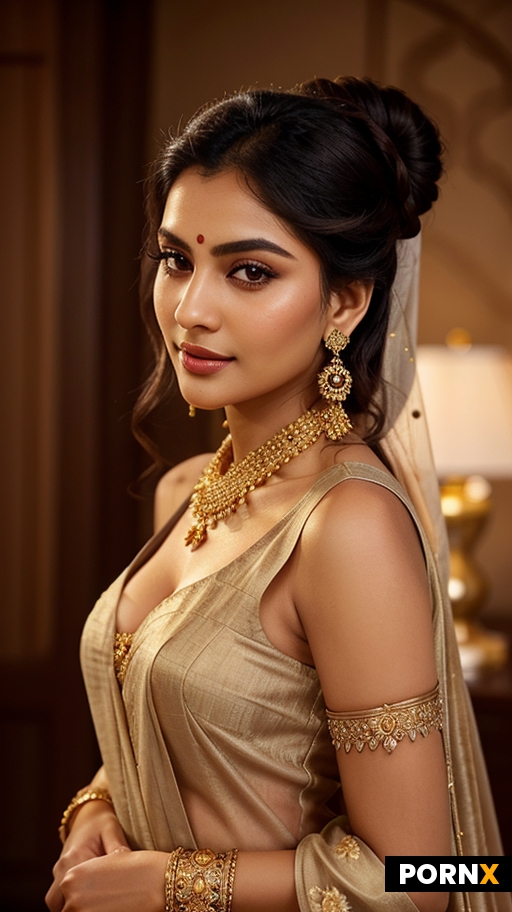 simran exudes elegance and traditional charm
