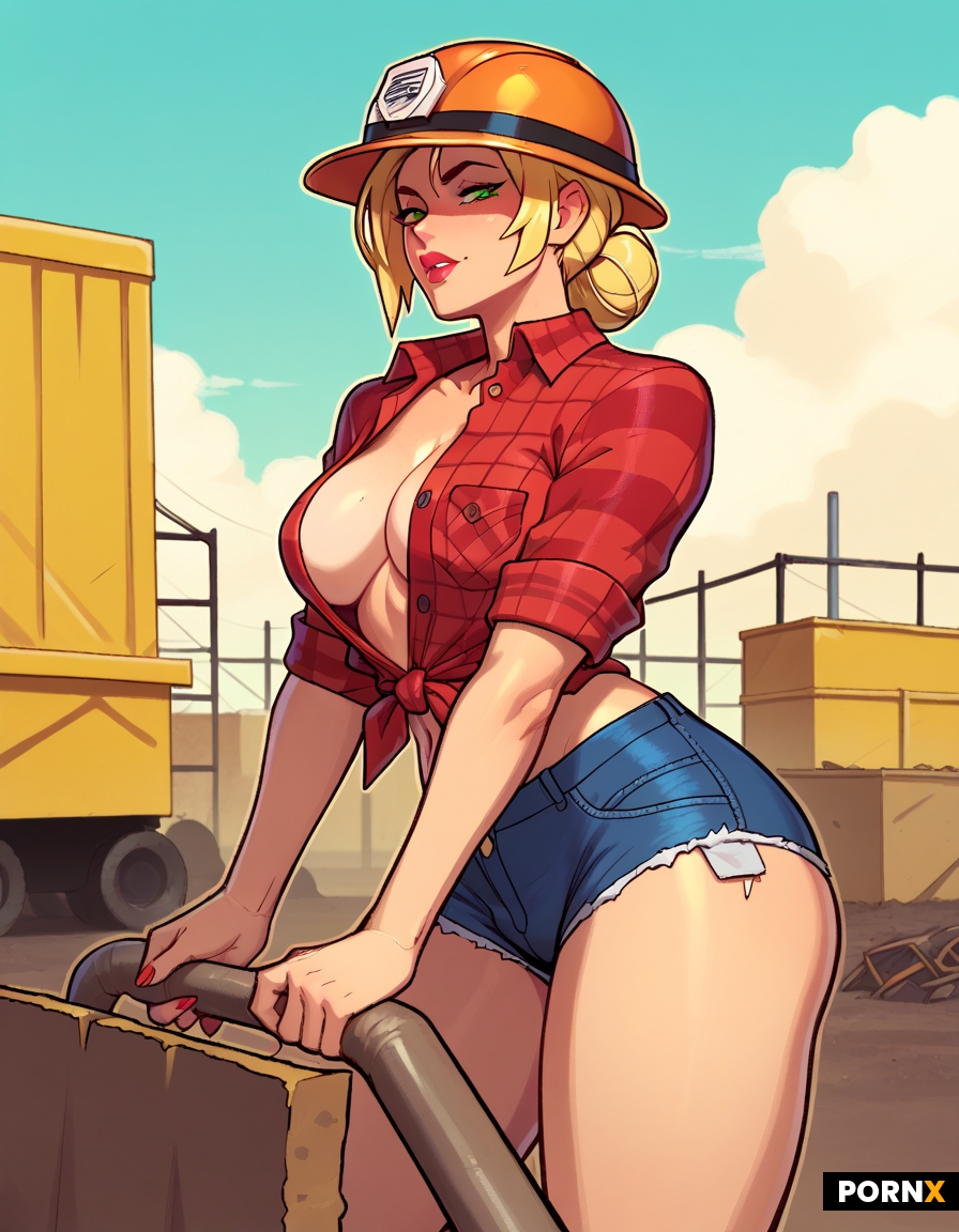 blonde woman