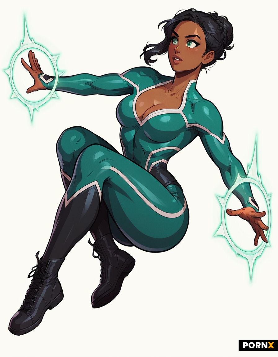 female superhero with air powers
