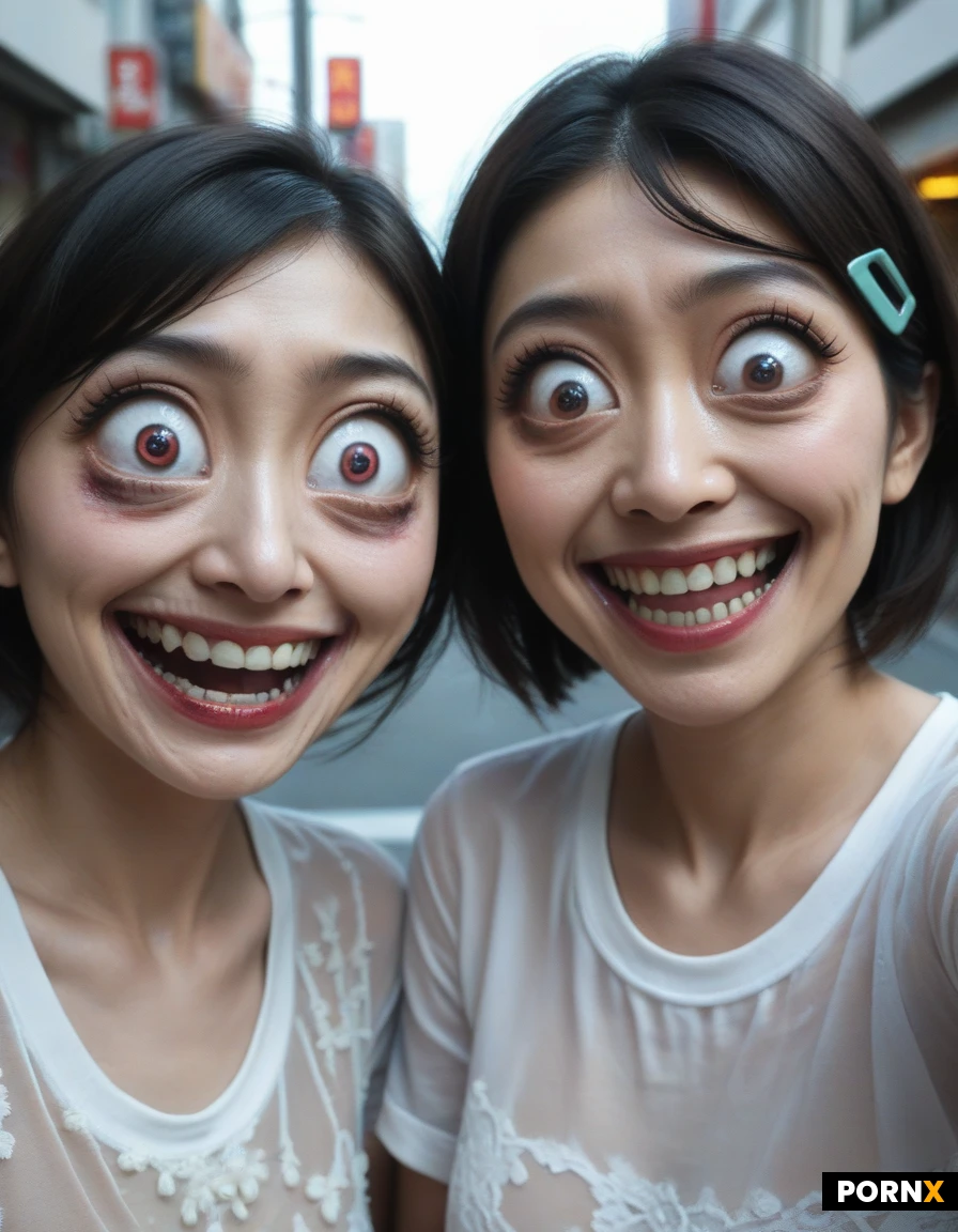 beautiful asian woman, short black pixie cut, slender body, small breasts, Japan, Asia, Tokyo street, in public, idol face,huge smile,bangs,hair clips,laughing, red lipstick, transparent shirt,Asian woman, , selfie, penis on woman's face,(asian face: 1.3), asian, Chinese, my penis between her faces, two women’s, Tokyo, in public, Korean, asian, Japanese actress, (huge smile: 1.3), bangs, hair clips, transparent shirt, see-through,visible under the lace pajamas croptop translucent, hair clips,close up view, (bottom up view: 1.1), waist, (body: 1.3), oiled smooth skin, natural breasts,dress skirt my, head to thighs, front view, busy street, in public, (surrounded by many people: 1.3), laughing, (excessive thick translucent cum on face: 1.3), excessive wet cum on forehead, excessive cum on cock, (Inhale Male genitalia: 1.3), excessive thick wet dripping cum, (cock on face: 1.3), pov handjob, (cock on face: 1.3), close up selfie, (cock on face: 1.3), cock resting on face, (cock on face: 1.3), closeup of licking penis, , (cum covered face: 1.3), , (cock on face: 1.3), close up selfie, two women’s, , (soft big cock, hyper realistic large cock, huge veiny cock: 1.3), thickest massive cock resting on her chest,(bbc,black cock,handjob,blowjob 1:3,),(screaming,tongue,laughing,big eyes,crazy face 1:2),