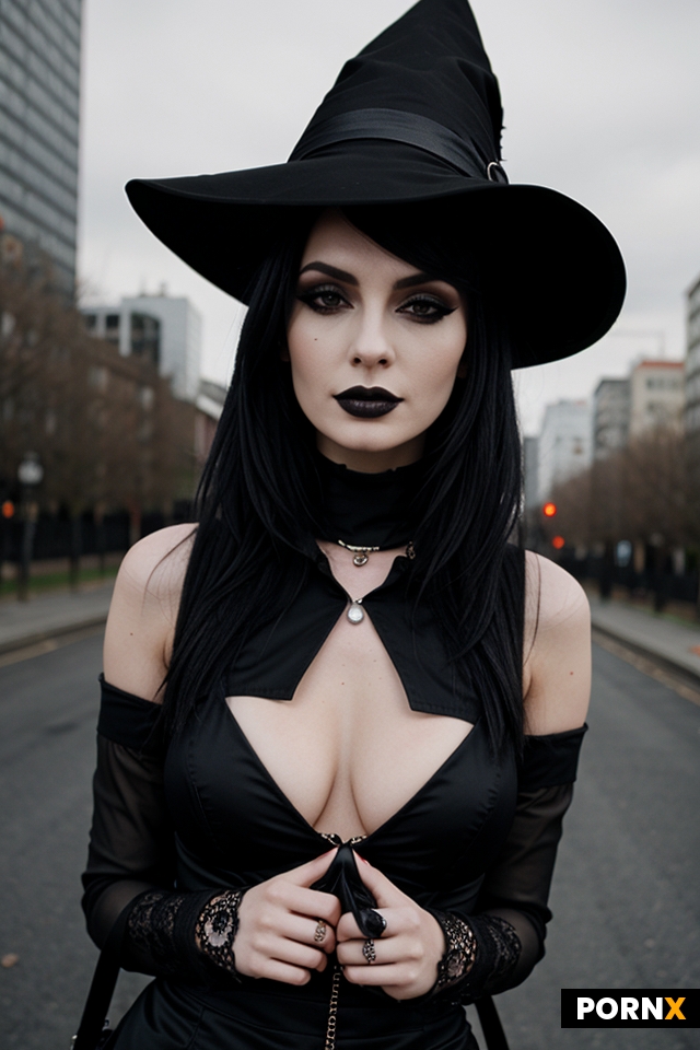 Urban goth witch