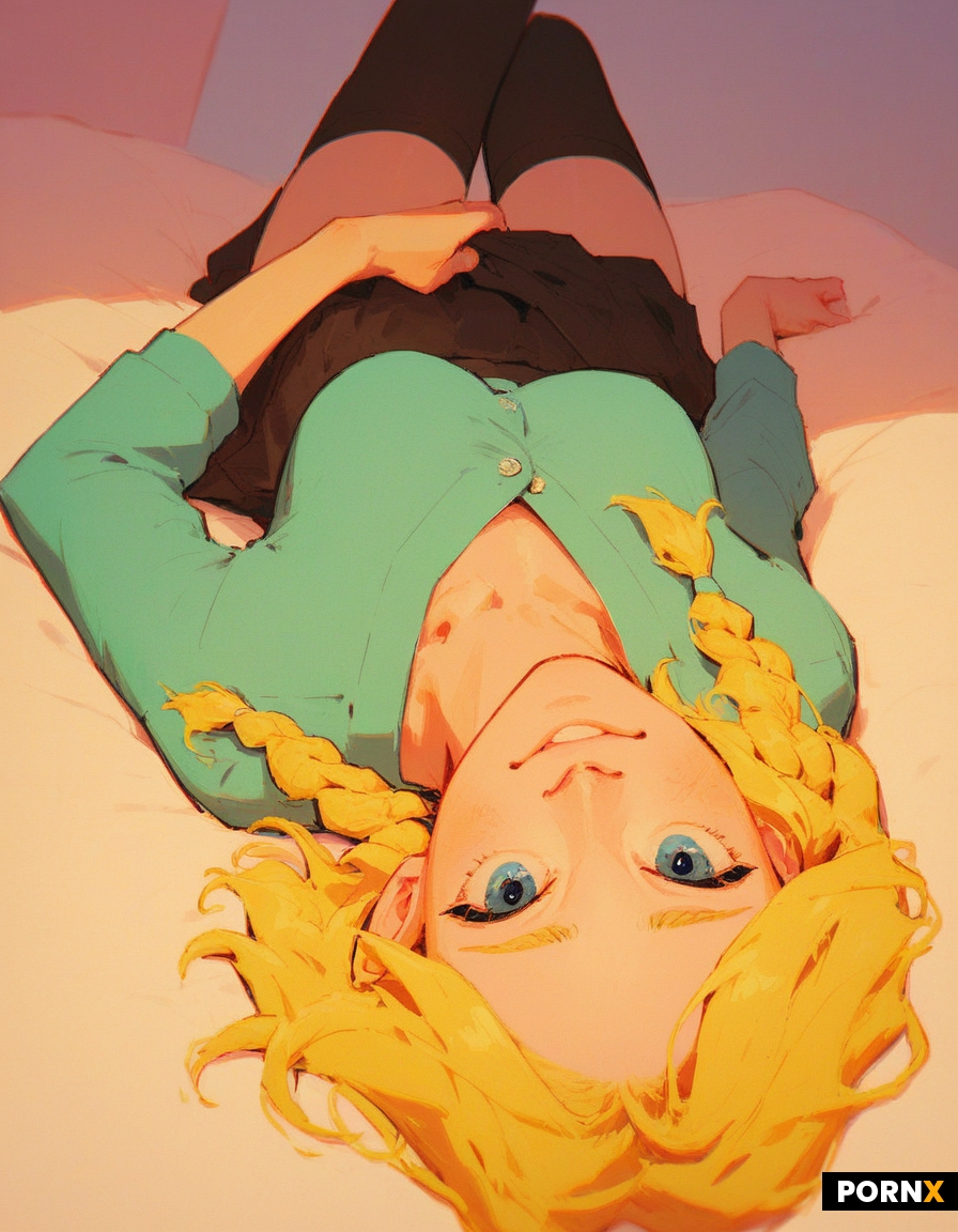 blonde woman