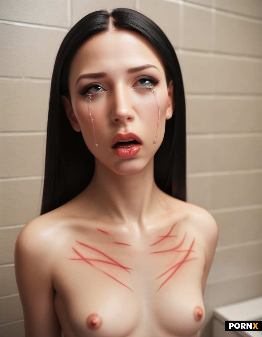 18 year old beautiful scared mulatto woman
