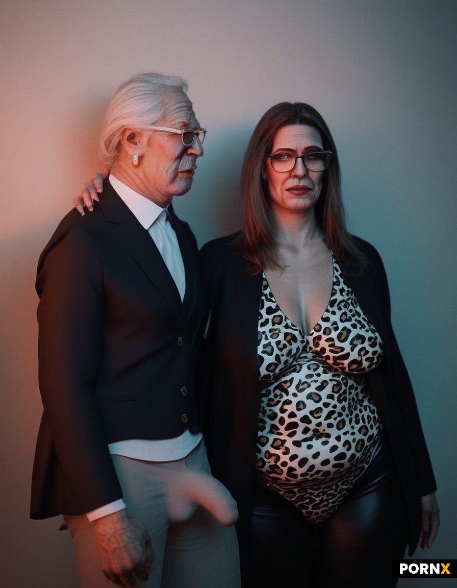 Thick Old women performing clothed handjob fully clothed