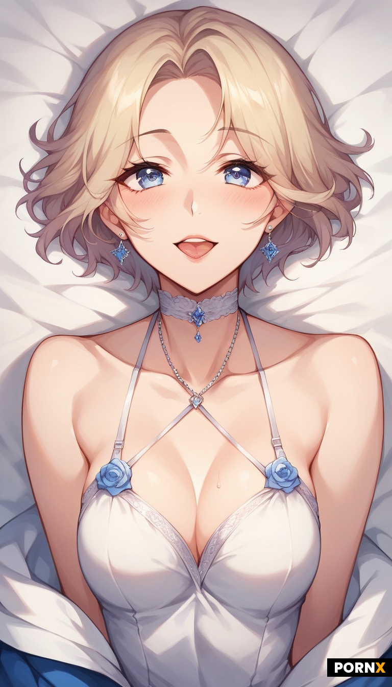 Beautiful cute sexy svelte anime woman