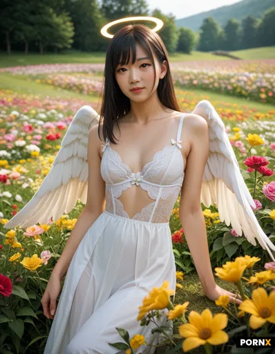 beautiful slender asian woman