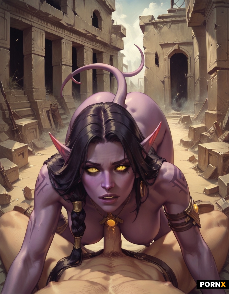 purple skin