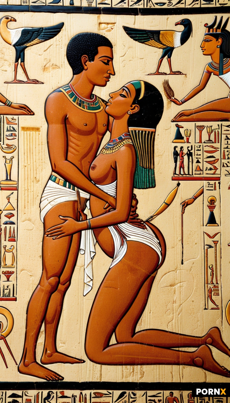 egyptian hieroglyph depicting a couple having sex