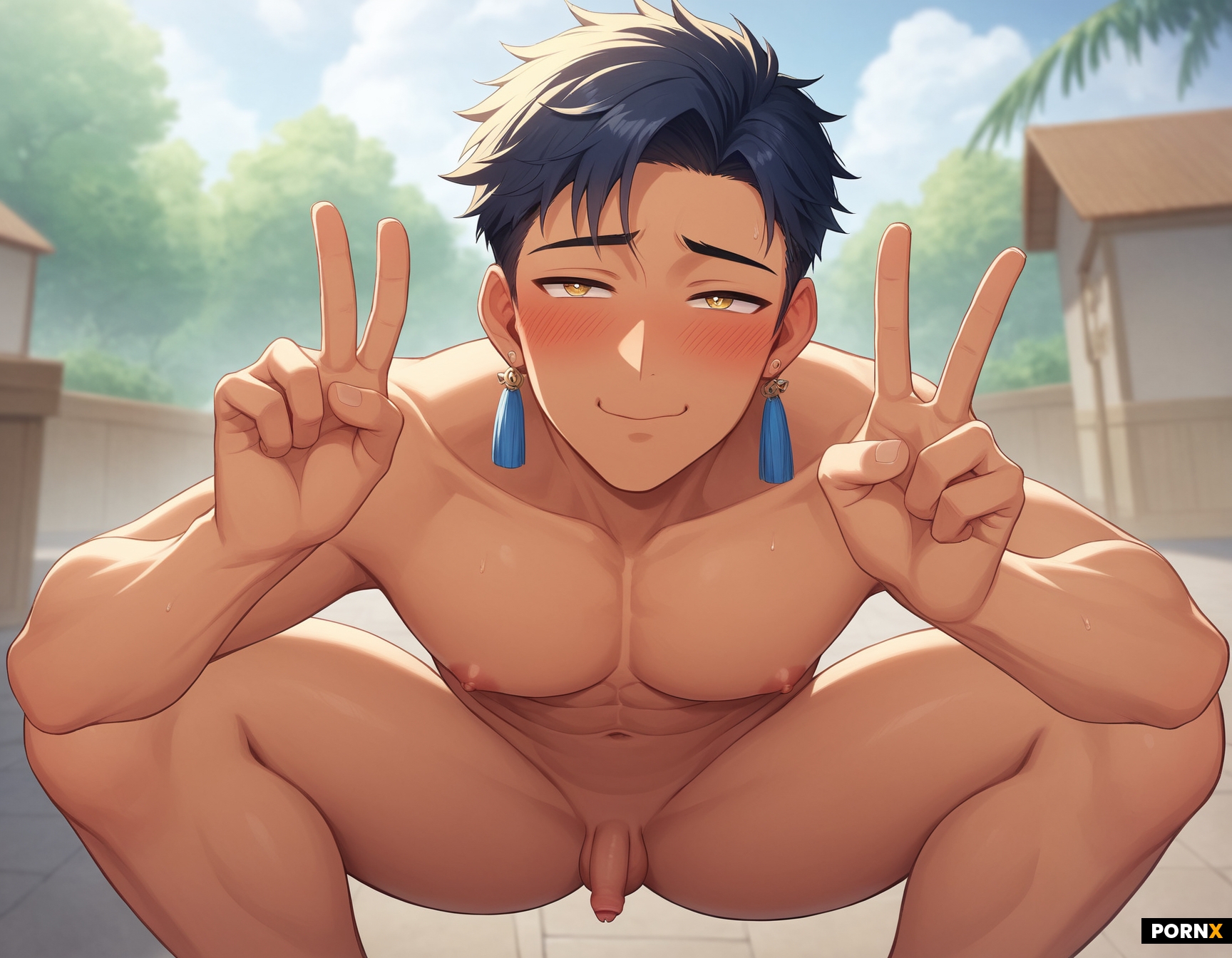 moe-shonen anime style