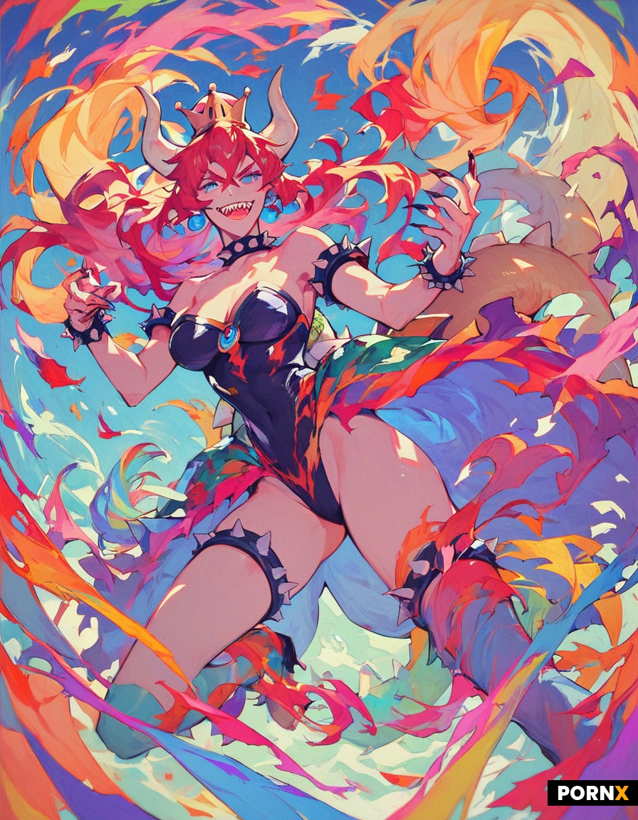 Bowsette nue