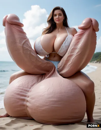 white futanari
