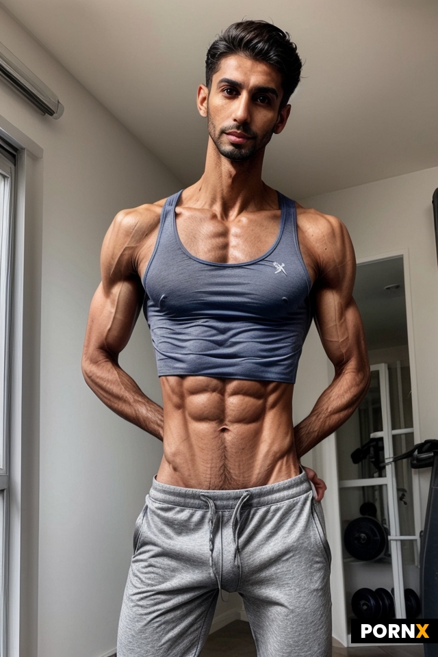 arab man have a  big hard cock