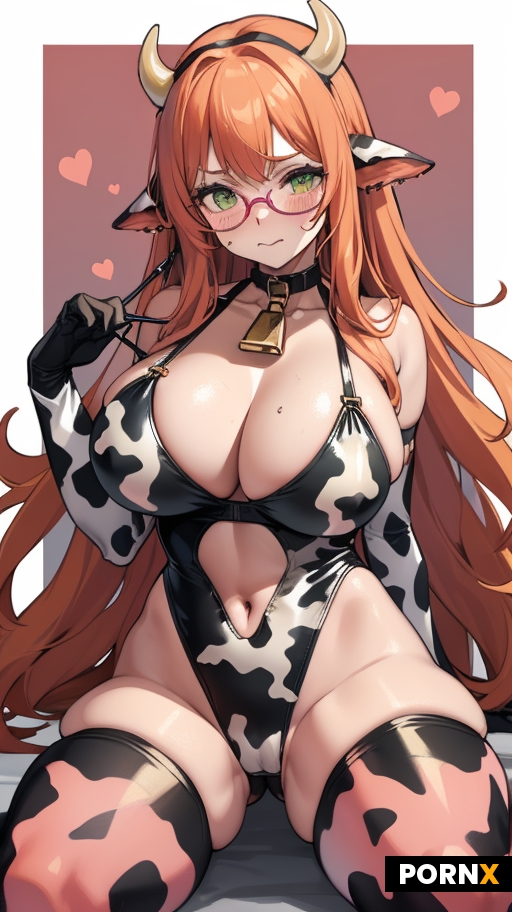 long orange hair