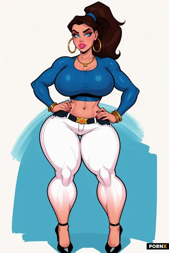 Western American comic book illustration