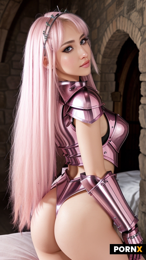 pink knight armor 1