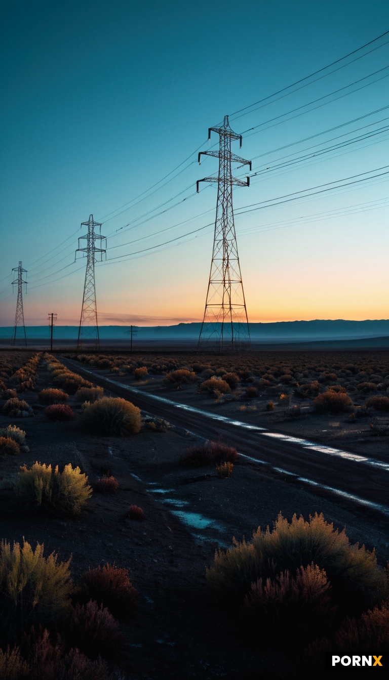 In a hauntingly surreal sci-fi landscape