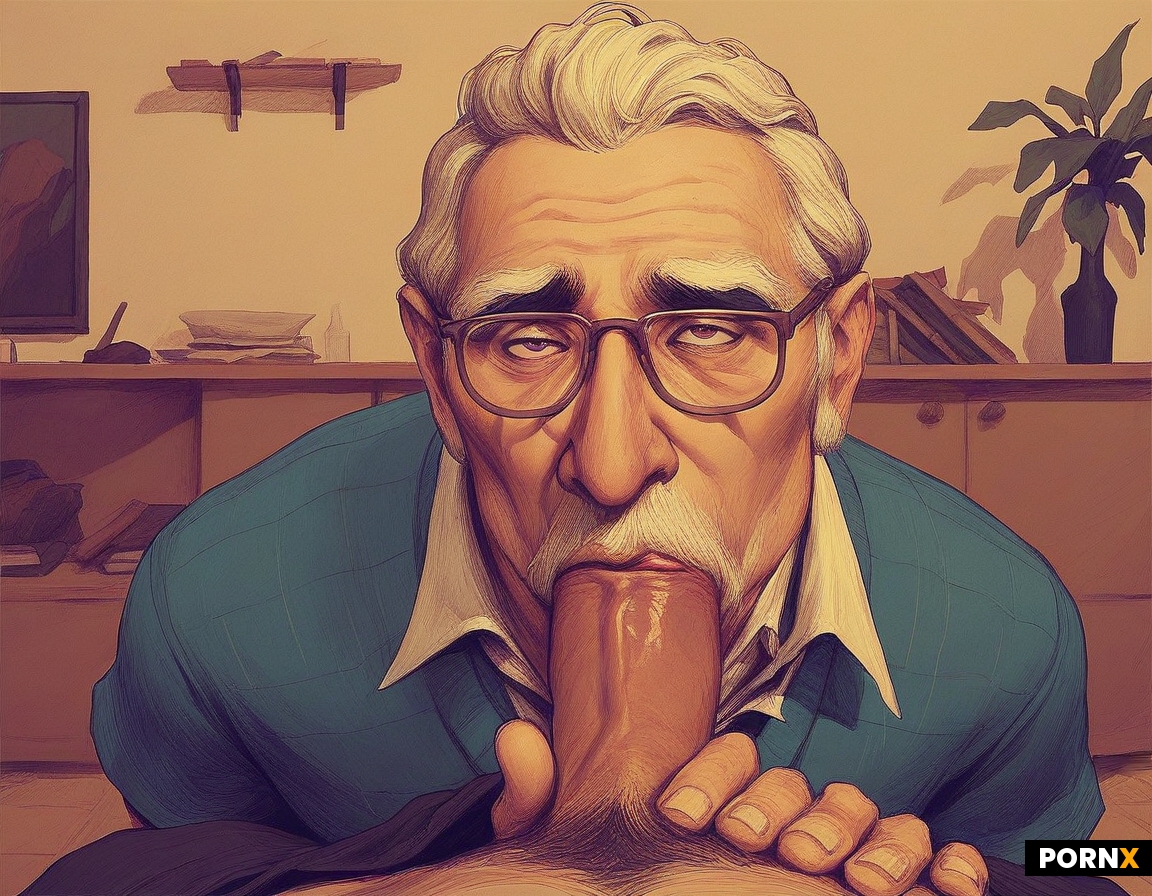 Gay man old grandpa