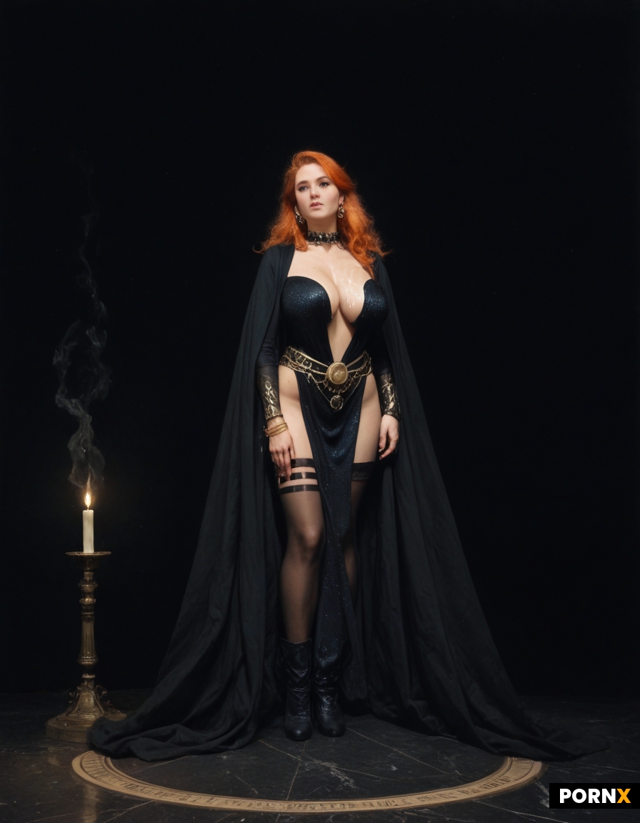 Dynamic overdramatic maniacal futuristic comic siren supervillain succubus seductress diva