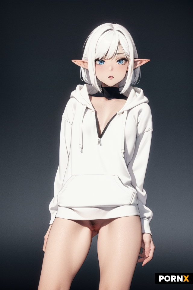 A tall elf in her 20s close to 30 years old