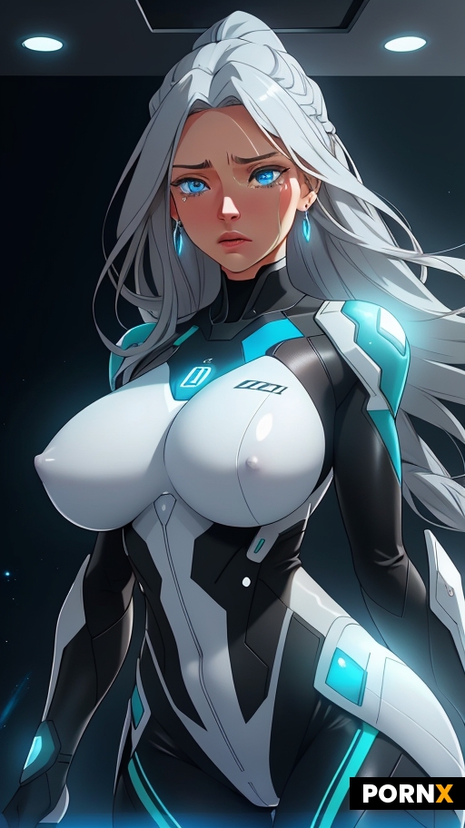 A fair-skinned woman with delicate features and bright blue eyes practices this sport while floating