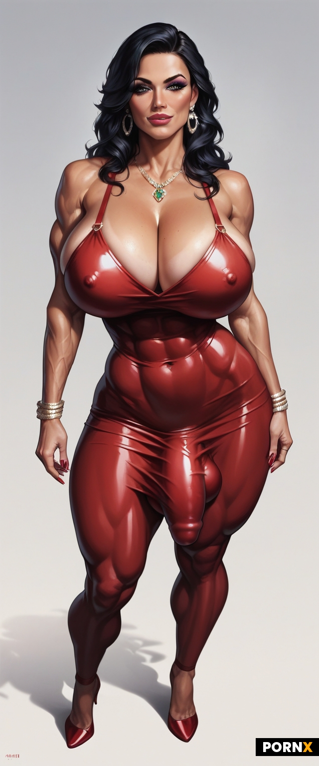 40-year-old gorgeous sensuous Italian glamour model futanari milf named Sofia