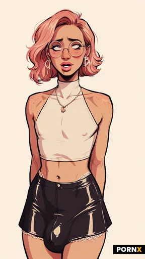 One femboy bimbo girlfriend