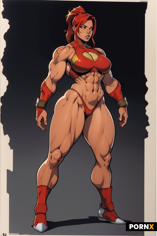 Comic book realistic illustration