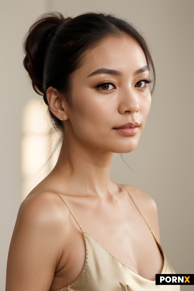 Hd Real human，sideways，Look at the camera，face close-up，30 years， chinese womon  japanese