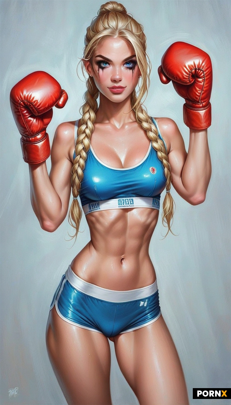 Two Hot female boxers