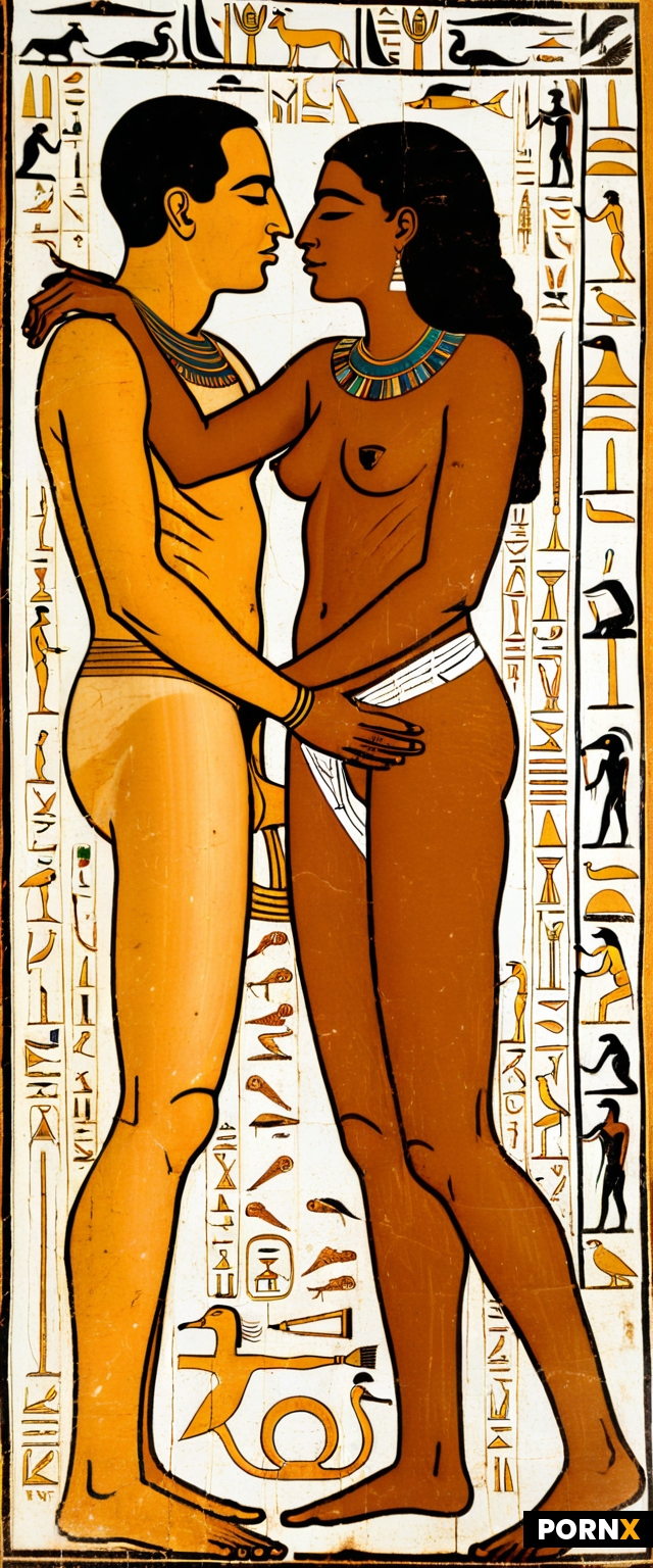 egyptian hieroglyph depicting a couple having sex