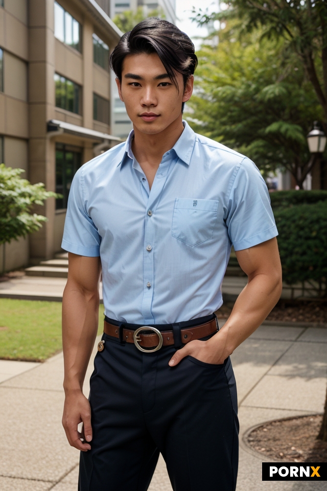 sporty male