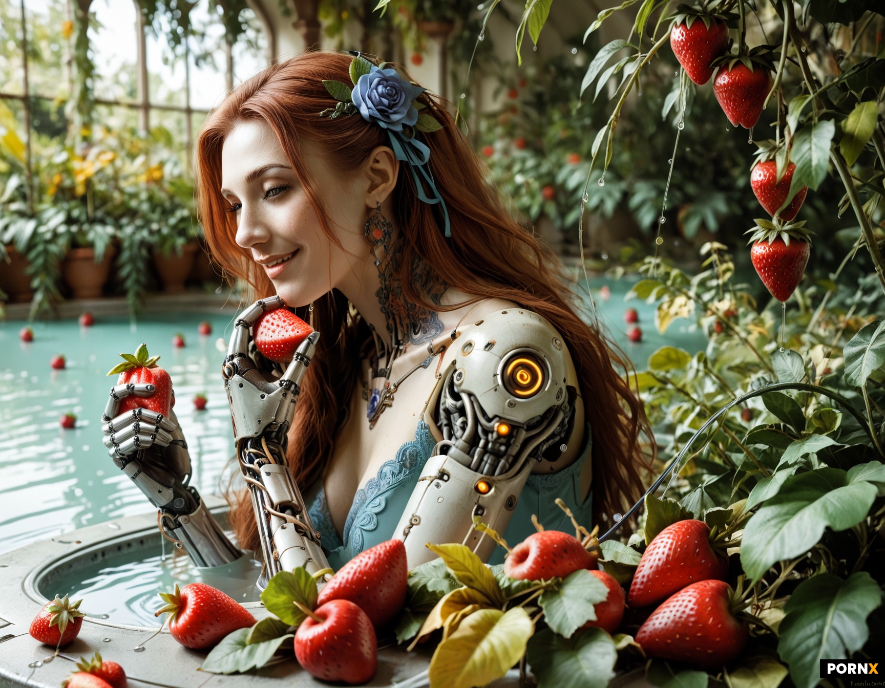 Woman cyborg