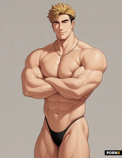 Individual with masculine features