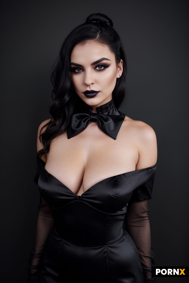 a woman with a modern